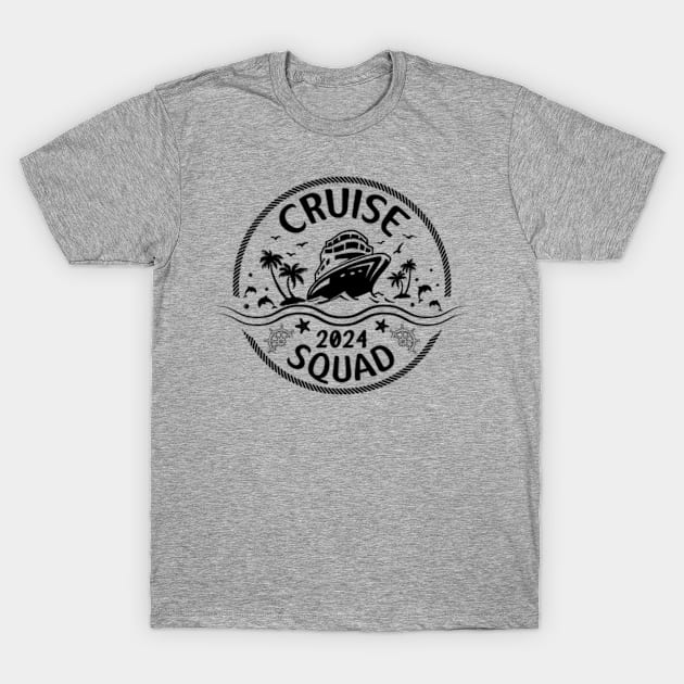 Matching Cruise Squad 2024 T-Shirt by Jet Set Mama Tee